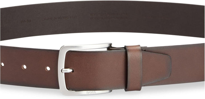 BOSS Herren JOR-V_Sz40 Gürtel, Dark Brown202, 115