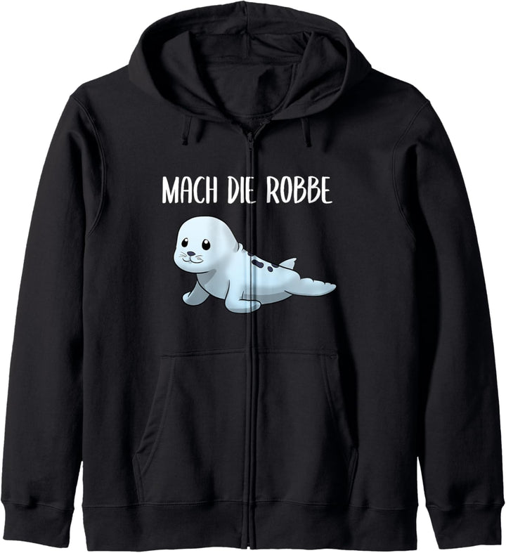 Mach Die Robbe Seelöwe Ostsee Robben Tierschützer Kapuzenjacke