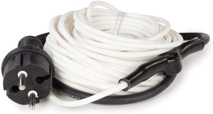PEREL - 120-0T Frostschutzkabel mit Thermostat, 12 m Länge 138884