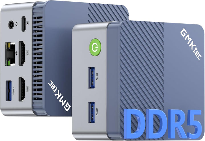 GMKtec Mini-PC N97, G5 Micro-Desktop-Computer, Intel Alder Lake N97 der 12. Generation (bis zu 3,60
