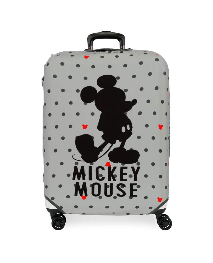Kofferabdeckung Mickey Grau Mickey Medium Case Abdeckung Grau, Mickey Medium Case Abdeckung Grau