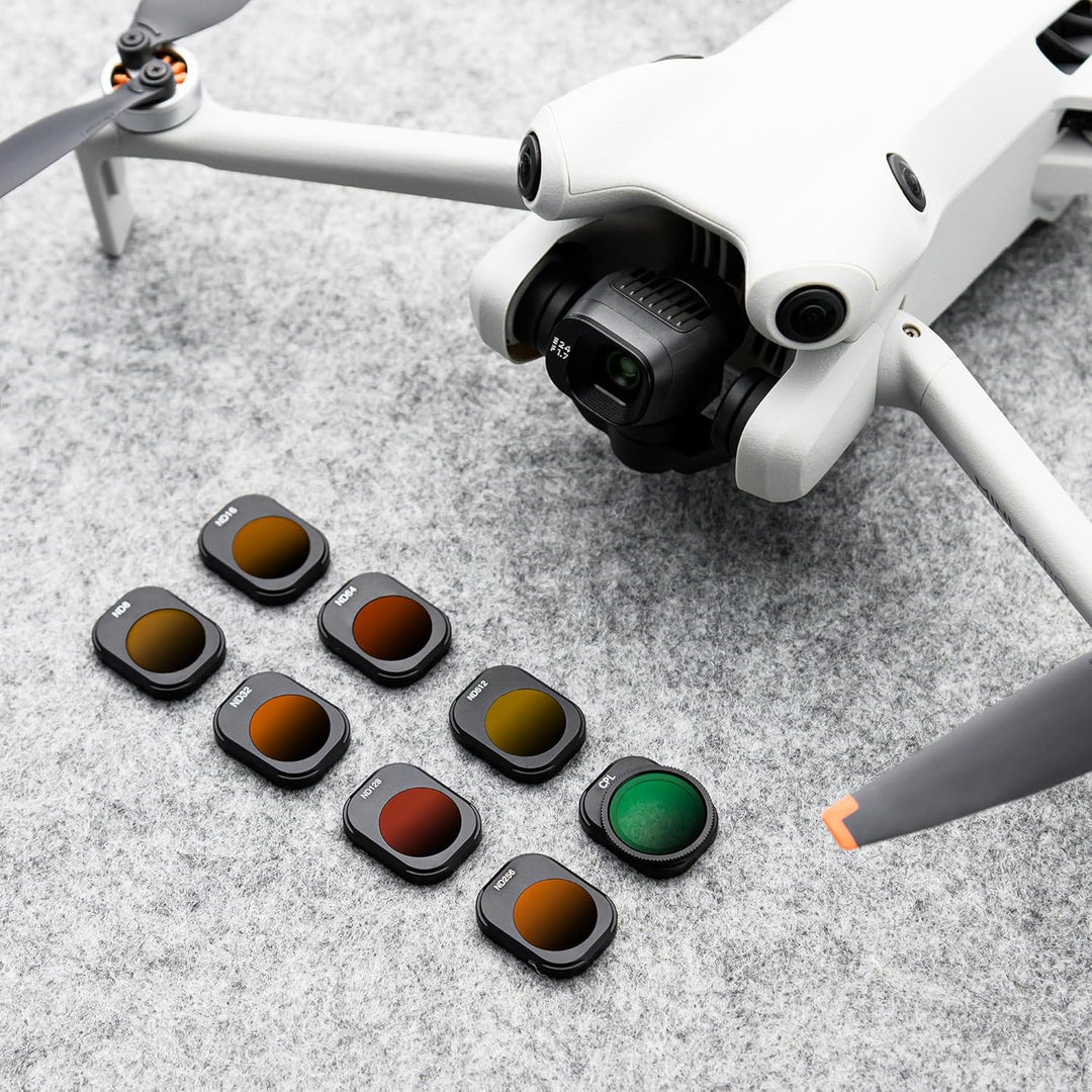 Mini 4 Pro ND CPL Filter Set 8 Teilig,Polfilter ND-Filter für DJI Mini 4 Pro Fly More Combo mit Filt