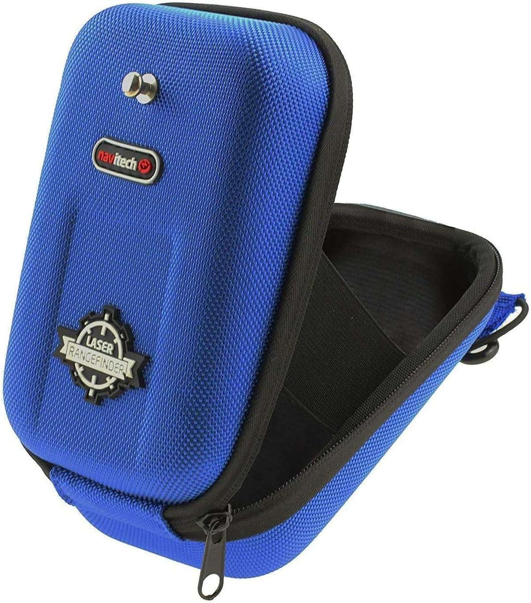 Navitech Blau Eva Hartschalenetui Fall/Gehäuse - Kompatibel Mit Dem Bushnell Tour V6 Shift Golf Rang