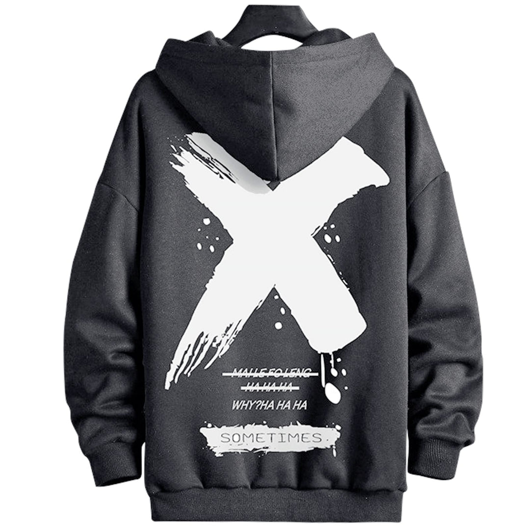 Moshtashio Hoodie Herren Basic Kapuzenpullover Langarm Sweatshirts Classic Männer Sweatjacke Druck P