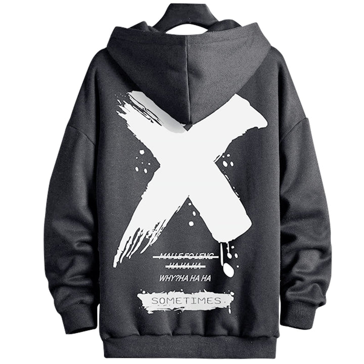 Moshtashio Hoodie Herren Basic Kapuzenpullover Langarm Sweatshirts Classic Männer Sweatjacke Druck P