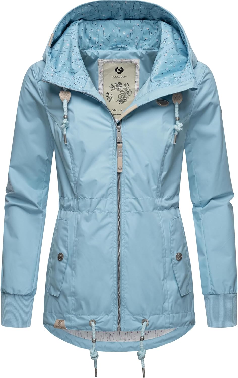 Ragwear DANKKA PLUS Damen Jacke XS Light Blue23, XS Light Blue23