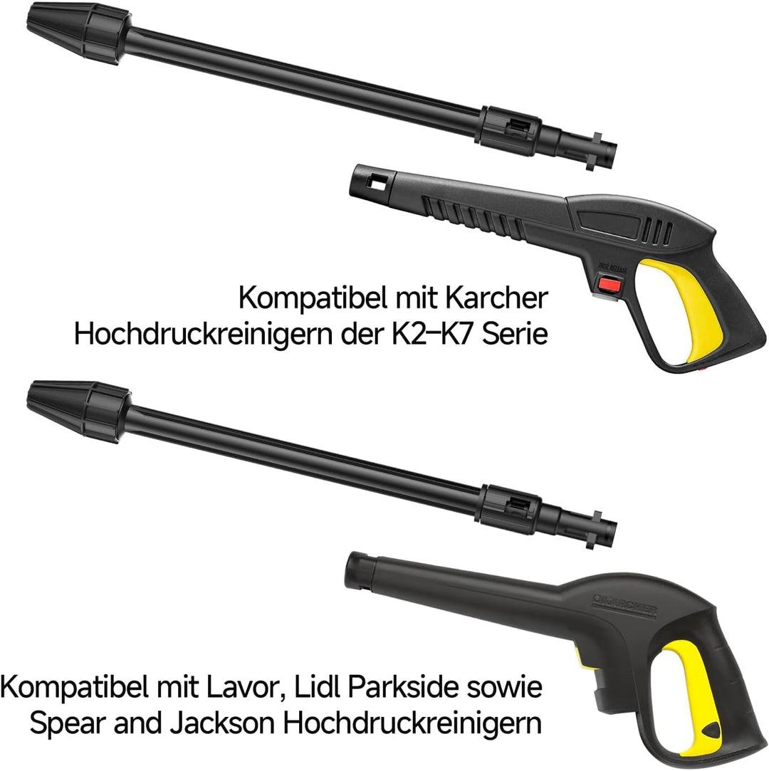 Dreckfräser für Hochdruckreiniger Kompatibel mit Kärcher/Lavor/Parkside, Dirtblaster für Hochdruckre