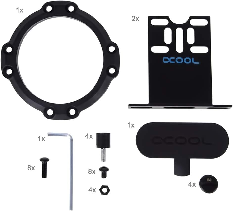 Alphacool 13318 Eisdecke D5 Aufsatz V.4 Wasserkühlung Pumpen