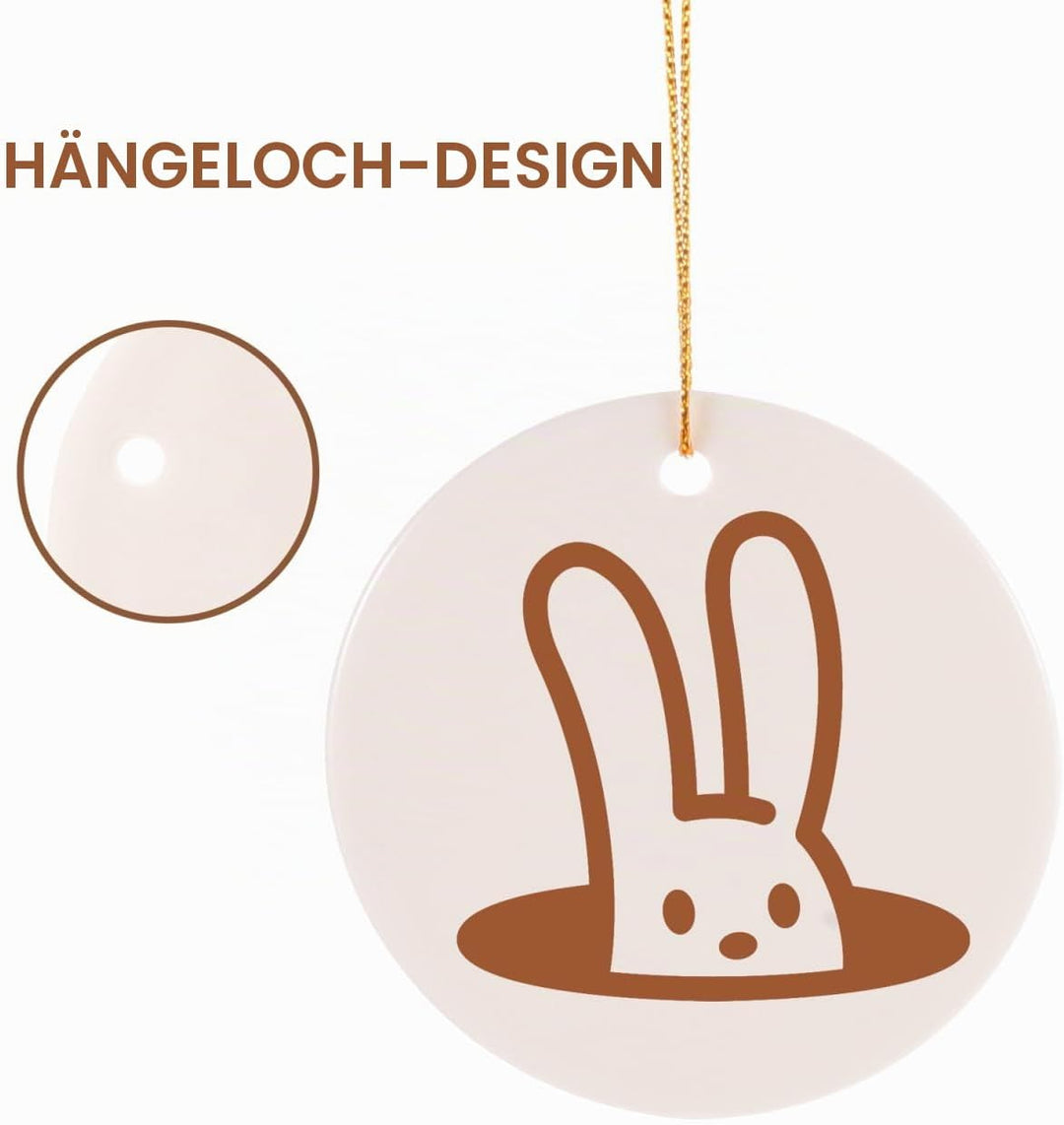 6 STK Anhänger Aus Keramik Keramikhandwerk Keramikornamentrohlinge Keramikscheiben-Ornament Sublimat