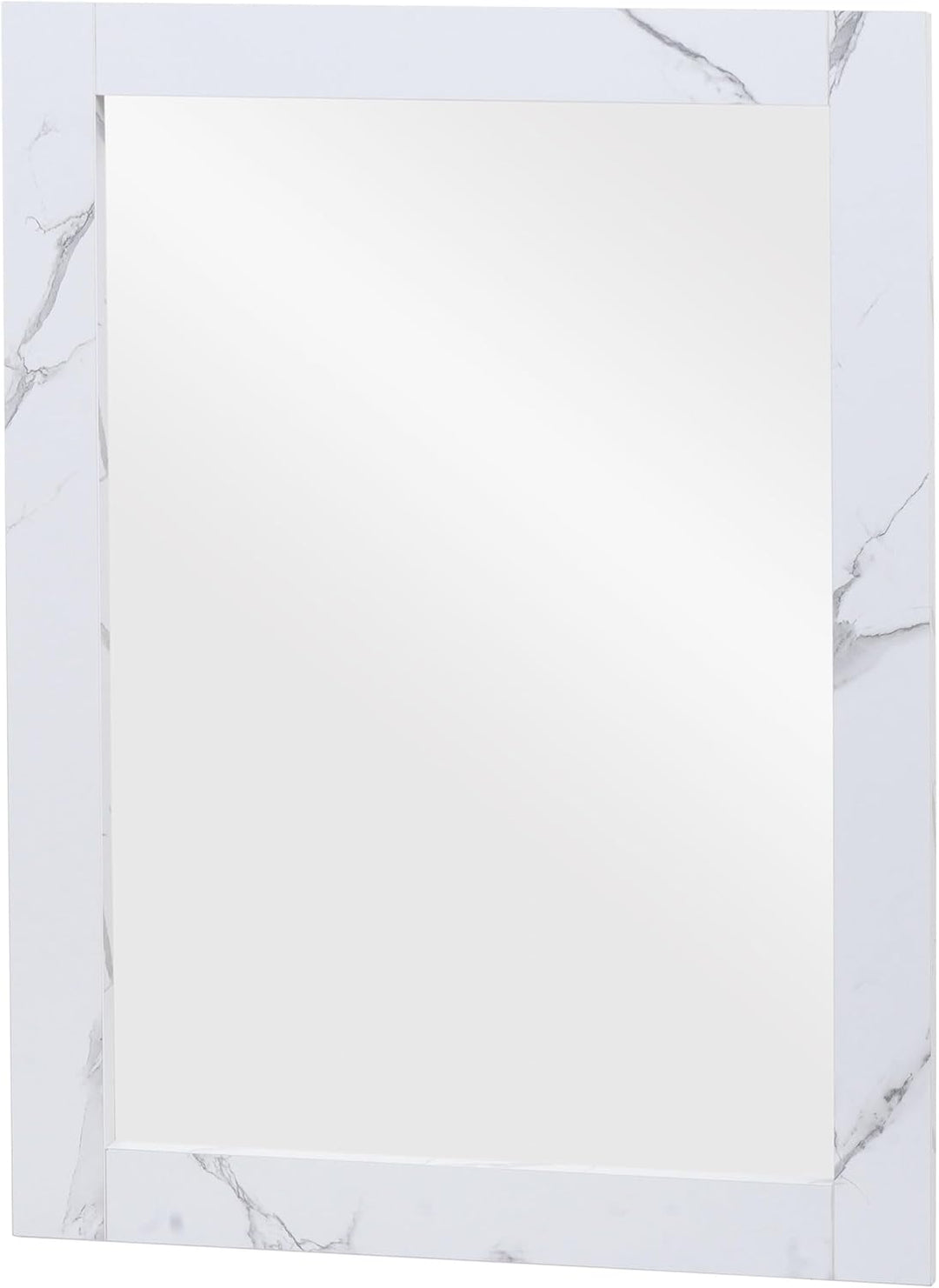 Mendler Wandspiegel HWC-L86, Badezimmer Badspiegel Spiegel Badmöbel, MVG-Zertifiziert 72x52cm - Marm