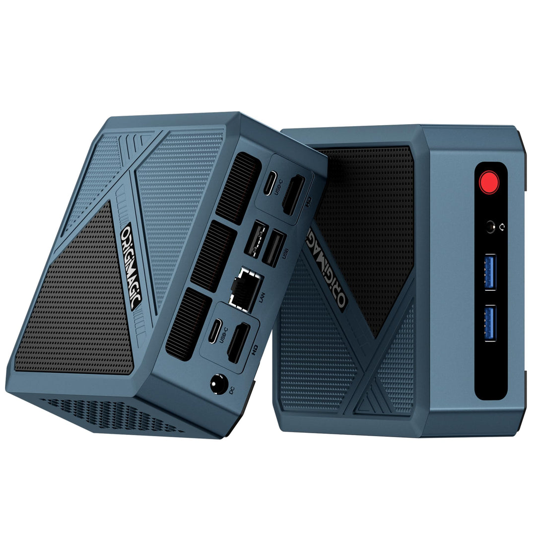 N2 Pro Mini-PC Ryzen 7 6800H (8C/16T, bis 4,7 GHz), 32 GB DDR5, 1TB SSD, WiFi 6E/BT5.2/2,5G LAN, Qua