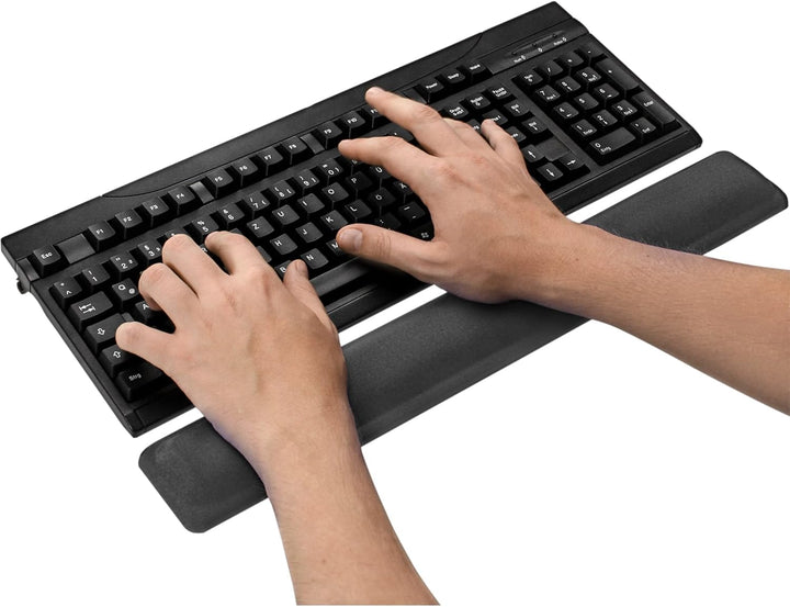 InLine 55454S Tastatur-Pad, schwarz, Gel Handballenauflage, 464x60x23mm
