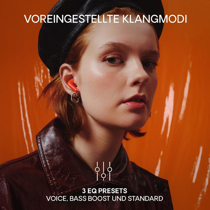 Urbanista Kabellose Bluetooth Kopfhörer In Ear, Noise Cancelling InEar und Multipoint-Verbindung, 32