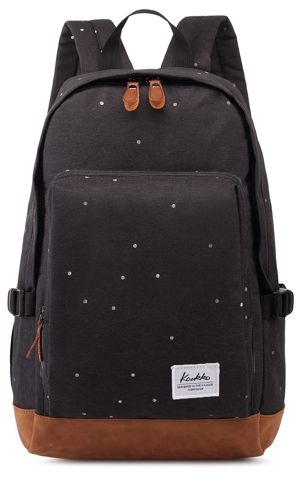 KAUKKO Schöner und durchdachter Rucksack mit 15 Zoll Laptopfach für Schule, Universität, 22 Liter (S