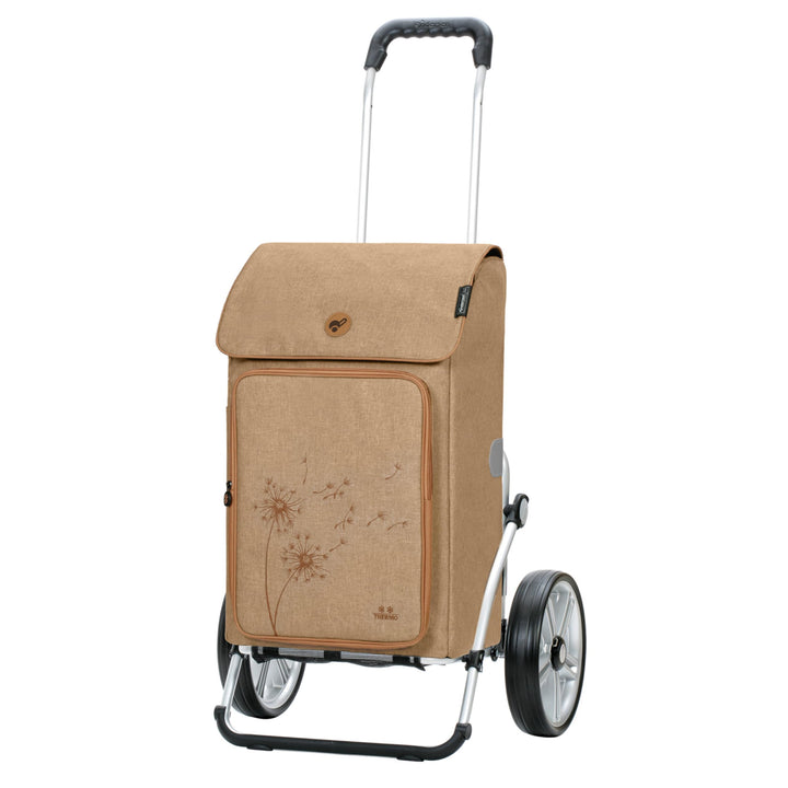ANDERSEN Einkaufstrolley - Royal Shopper Erbo beige 45 L Einkaufswagen, gross, Thermo, vielseitig, A