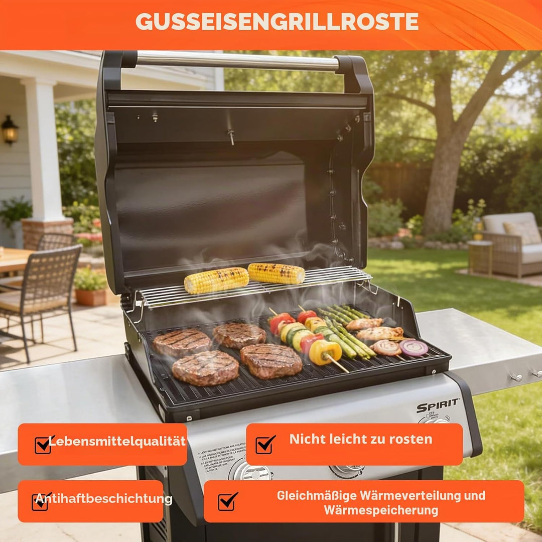 44,5 cm Grillroste für Weber Spirit 300/400 und Spirit II 300 Serie, passend für Spirit E/S-310, E/S