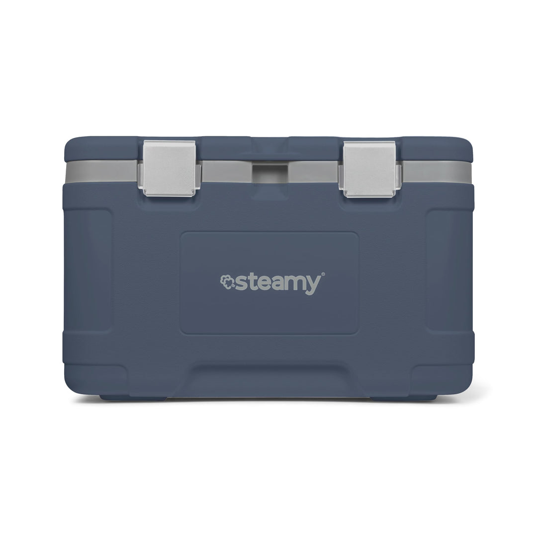 Steamy Cool 50, Kühlbox, 50 Liter, Camping und Picknick, Blau