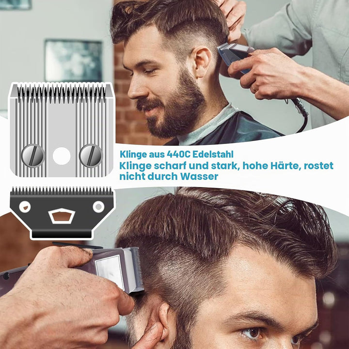 BESTBOMG Set mit 2 Star Blade, Ersatzmesser für Hundeschneider, kompatibel mit Moser 1400, Edelstahl