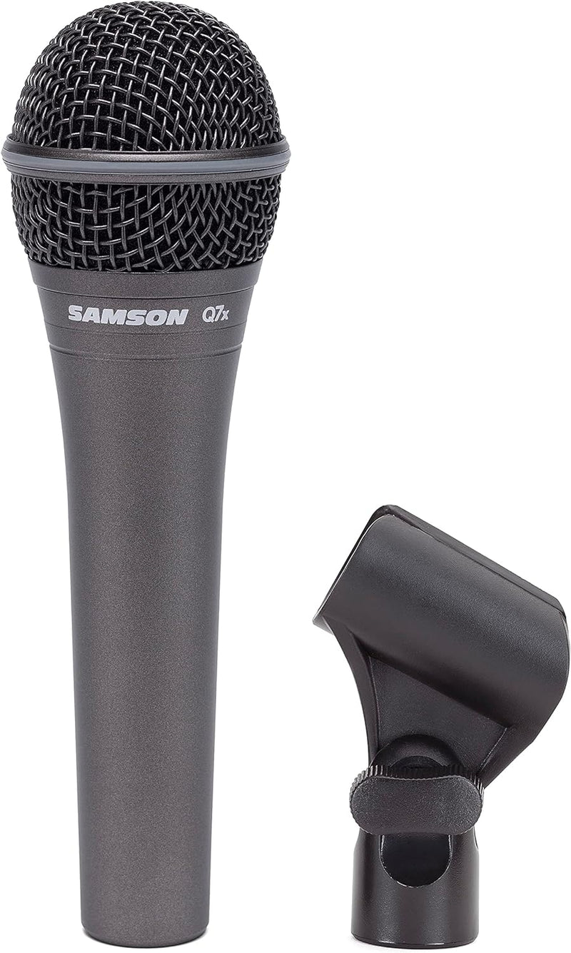 Samson Q7x professionelles dynamisches Gesangsmikrofon, SAQ7X