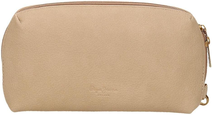 Pepe Jeans Diane Beige Handtasche 20x11x4 cm Kunstleder Taupe Handtasche, Taupe Handtasche
