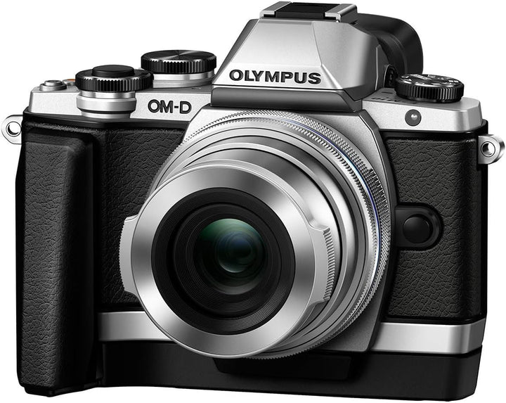 Olympus LC-37C automatischer Objektivdeckel (geeignet für M.Zuiko 14-42 mm EZ) silber silber Single,