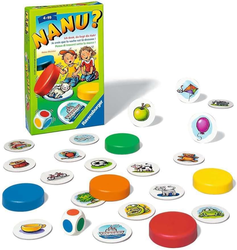 Ravensburger 24944 - Die freche Sprech-Hexe - Spielen und Lernen für Kinder & 23063 - Nanu? Mitbring