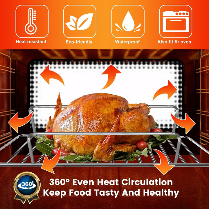 Luftfritteuse Ersatzteile für Ninja SL401 DoubleStack XL 2 Korb-Luftfritteuse, 21,6 x 18,3 x 4,6 cm,