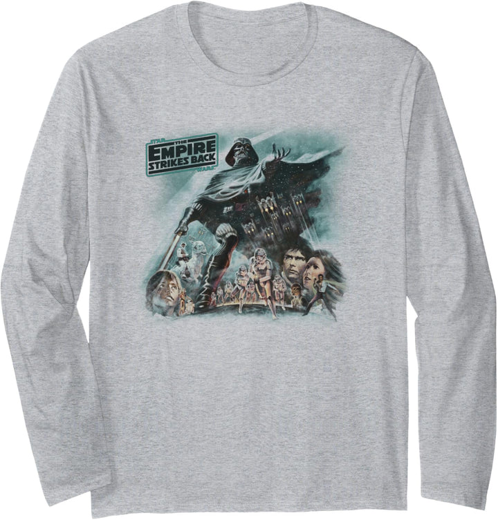 Star Wars Vader Strikes Back Langarmshirt