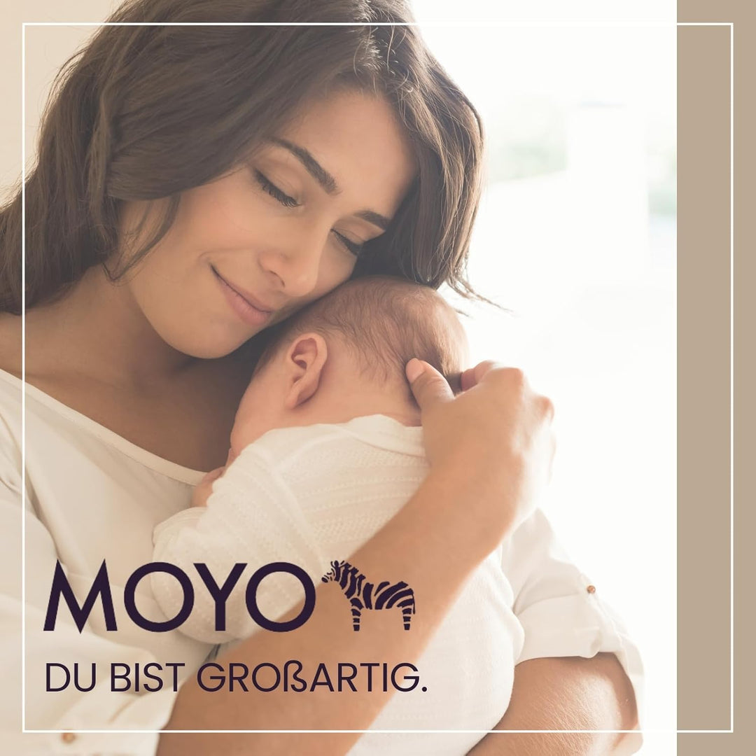 MOYO Kapuzenhandtuch mit Ohren in Grau I 75x75cm I Kleinkind & Baby Badeponcho aus 100% Frottee-Baum
