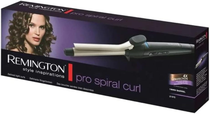 Remington Lockenstab Pro Spiral Curl CI5319, 19 mm für definierte Ringellocken, antistatische Kerami