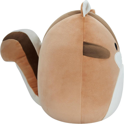 Squishmallows SQCR04134 - Melzie das Streifenhörnchen 30 cm, offizielles Kelly Toys Plüsch, superwei