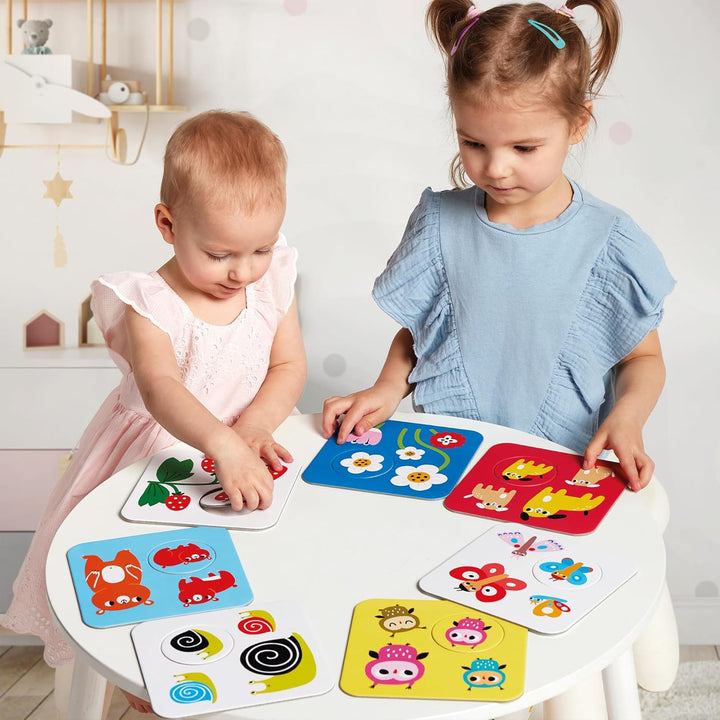 Banana Panda - High Contrast Match The Batch Puzzles - für Kinder ab 15 Monaten - Puzzle Kinder - Pu