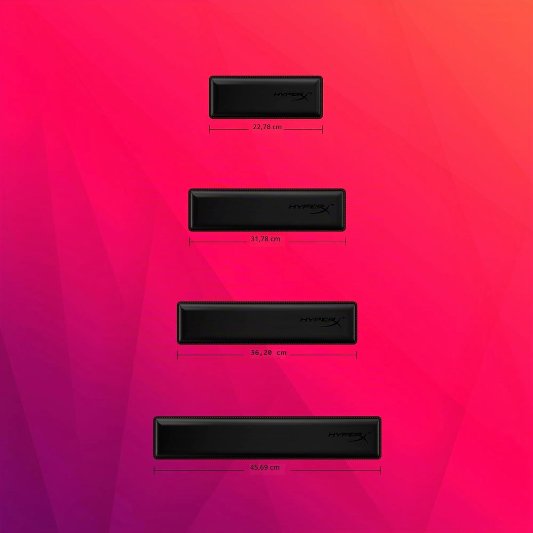 HyperX Ergonomisch, Wrist Rest Pad, Gummi, Schwarz Single, Single