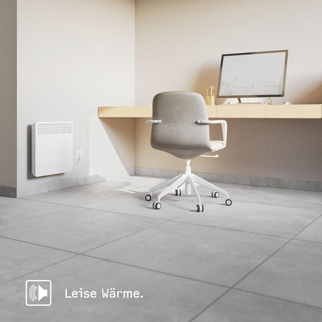 STIEBEL ELTRON Wandkonvektor CNS 200 TREND, 2 kW für ca. 25 m², LC-Display, Wochentimer, Elektroheiz