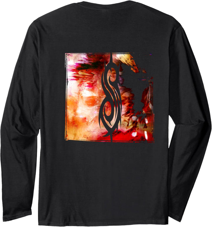 Offizielles Slipknot-Logo Langarmshirt