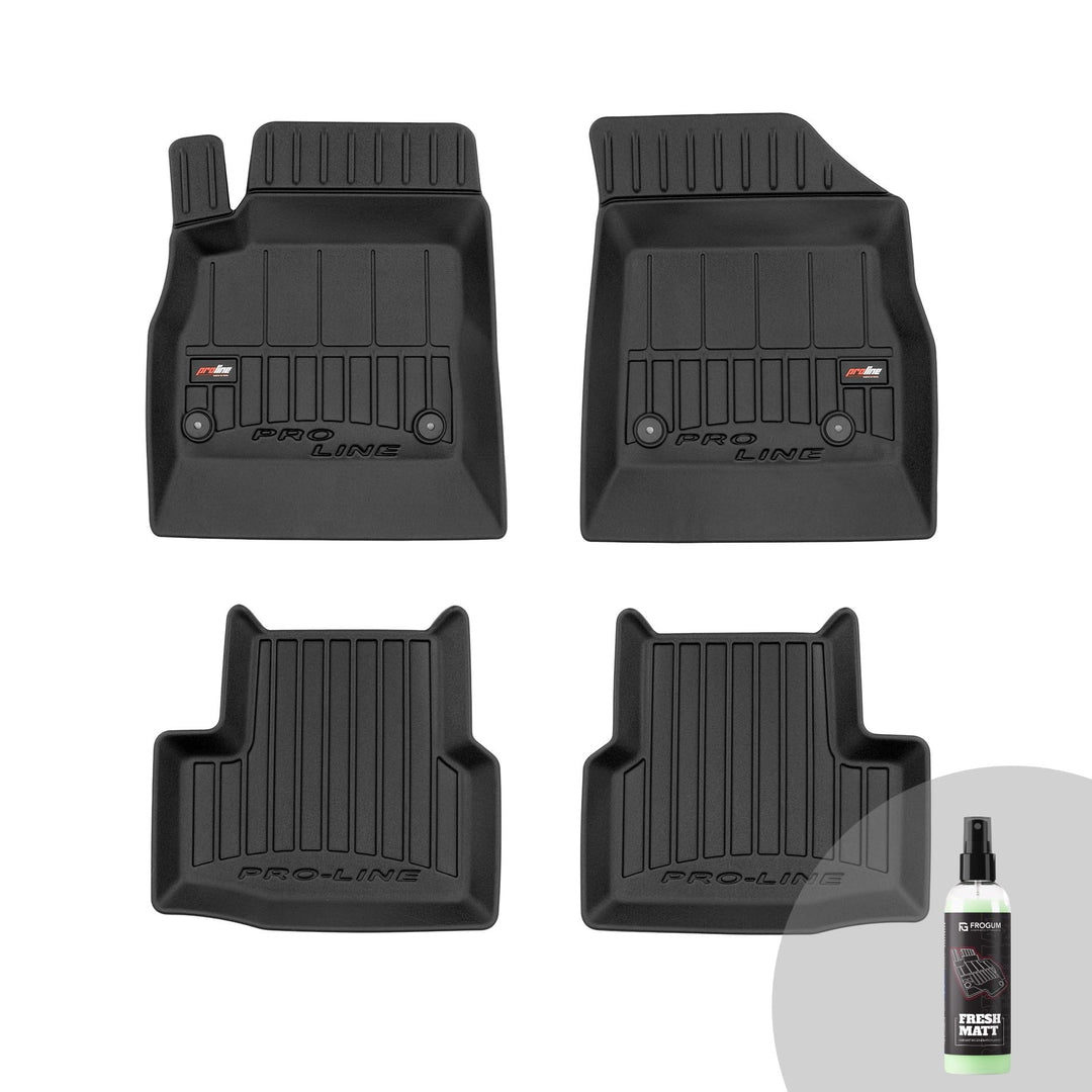 FROGUM ProLine 3D Gummimatten Exklusiven Auto Fussmatten Autofussmatten für Opel Astra K 2015-2021 |