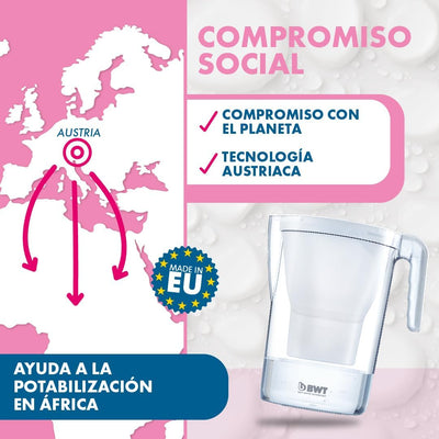 BWT 8801504 JARRA AGUA TIPO BRITA, Weiss, 11.5 cm