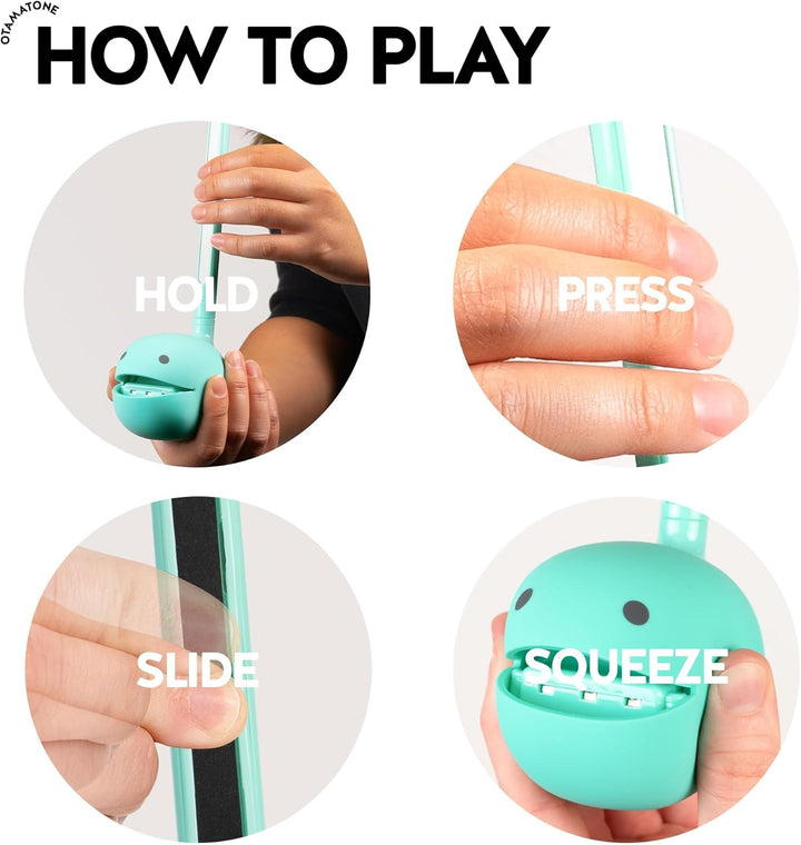 Otamatone Regular Mint Elektronisches Musik Instrument, Tragbar Digitale Musikinstrumente Synthesize