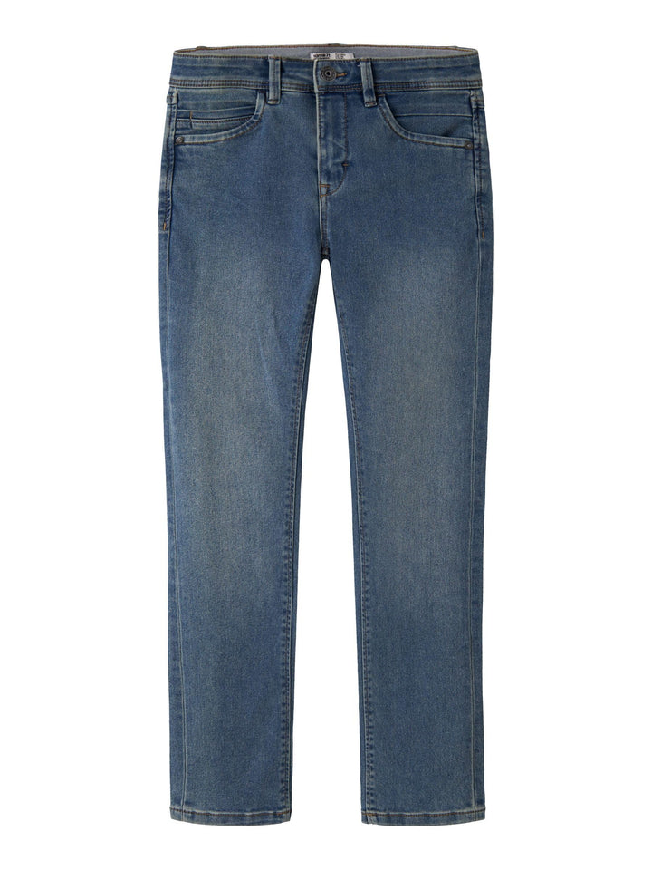 NAME IT Boy Jeans Slim Fit Sweat 152 Medium Blue Denim, 152 Medium Blue Denim