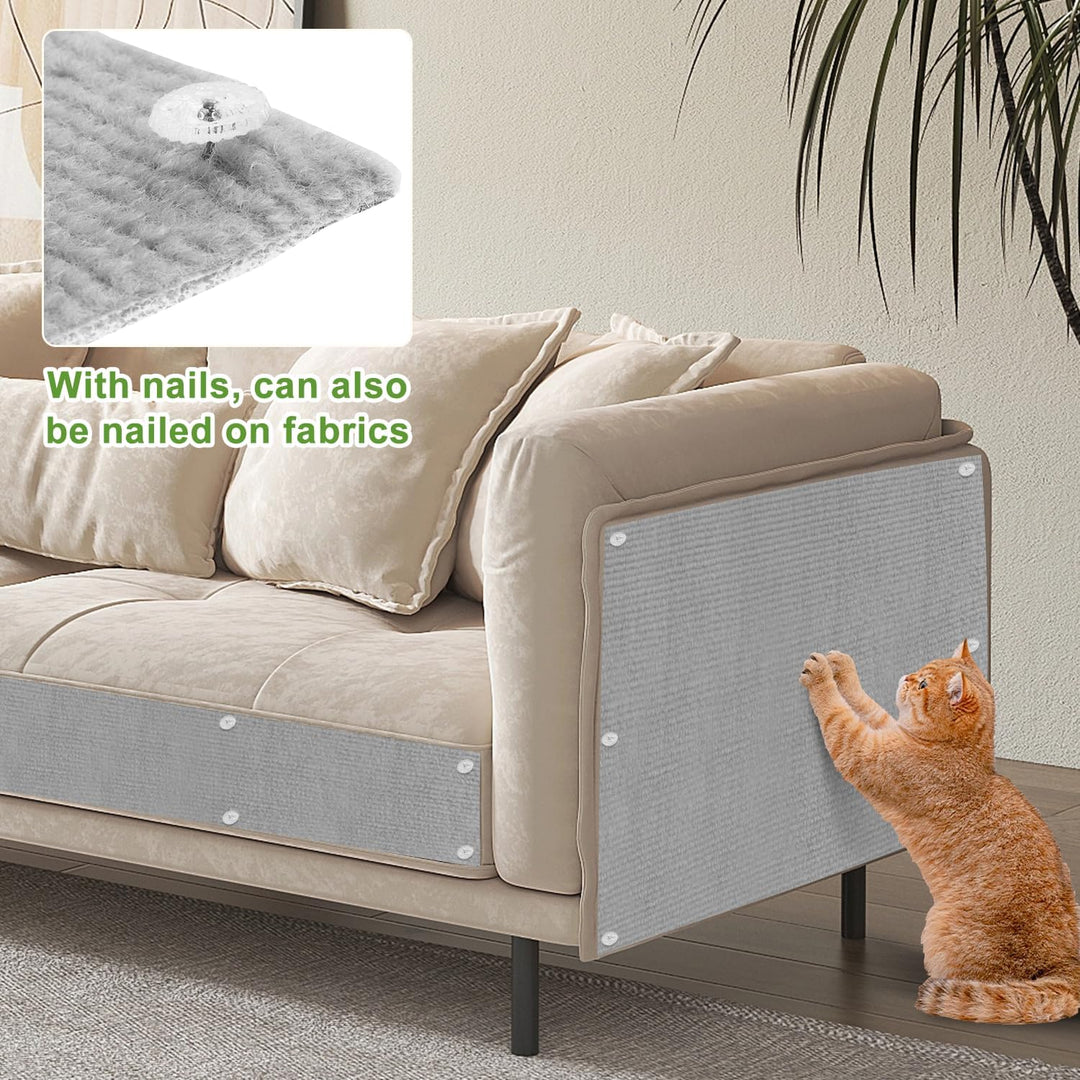 Kratzschutz Katzen Kratzmatte 200x40cm Kratzteppich Selbstklebend Katze | Wand Selbstklebende Kratzw