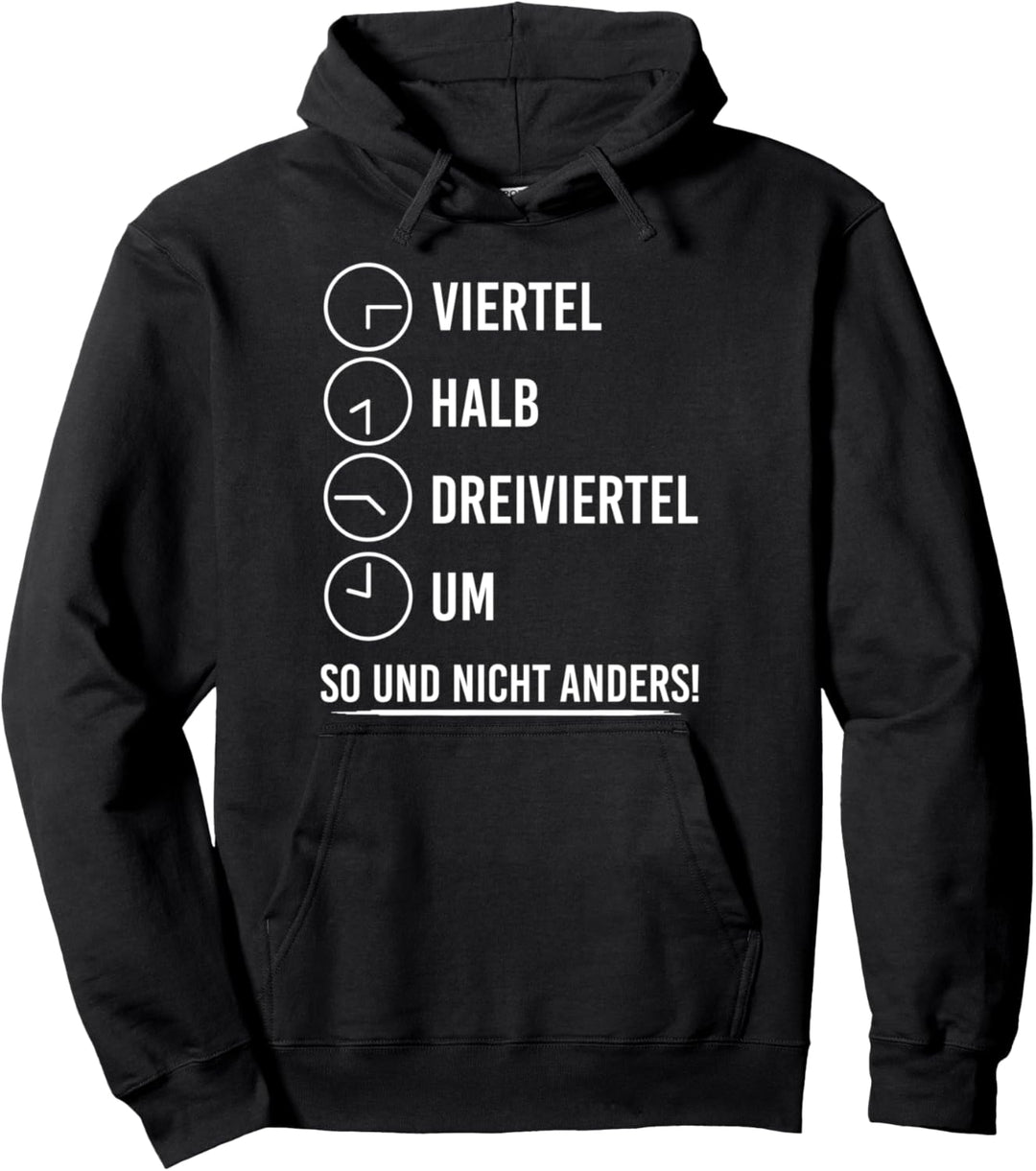 Tochter Mann Sohn Opa Vati Vater viertel halb dreiviertel um Pullover Hoodie