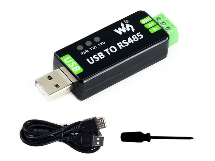 Waveshare Industrial USB to RS485 Converter with original FT232RL 300-921600bps Baudrate Built-in Em