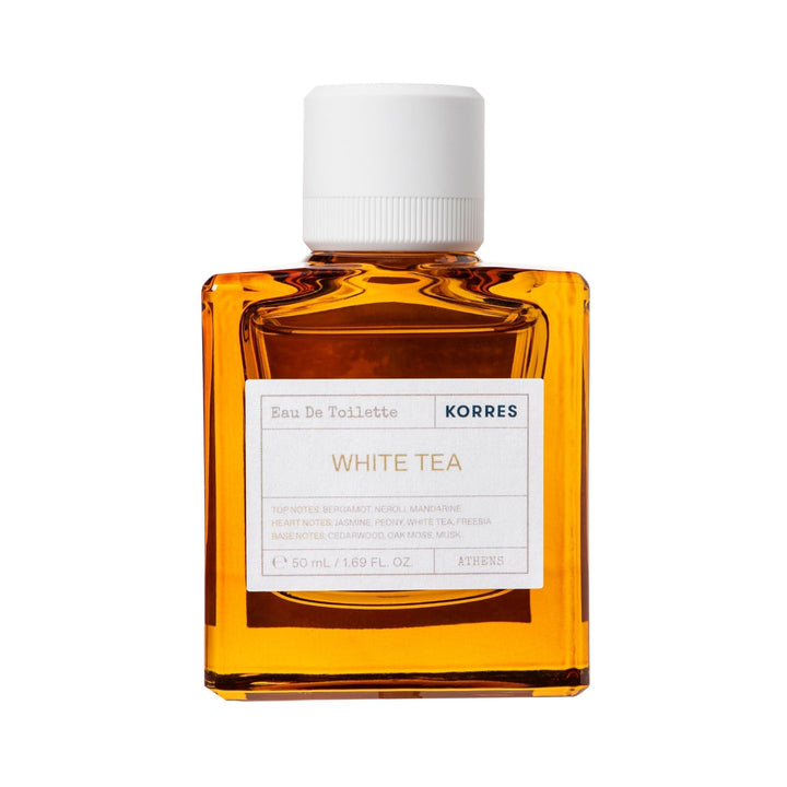 KORRES WHITE TEA Eau de Toilette für Damen, floraler & frischer Damenduft mit zartem Jasminduft, veg