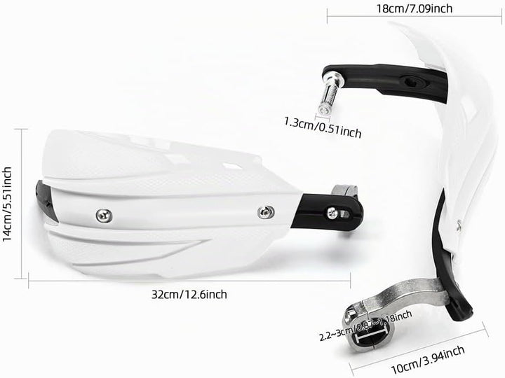 Motorrad Handschutz Universal 22mm 25mm 28mm Griffschutz Schild Motorrad Motocross Roller Winddichte