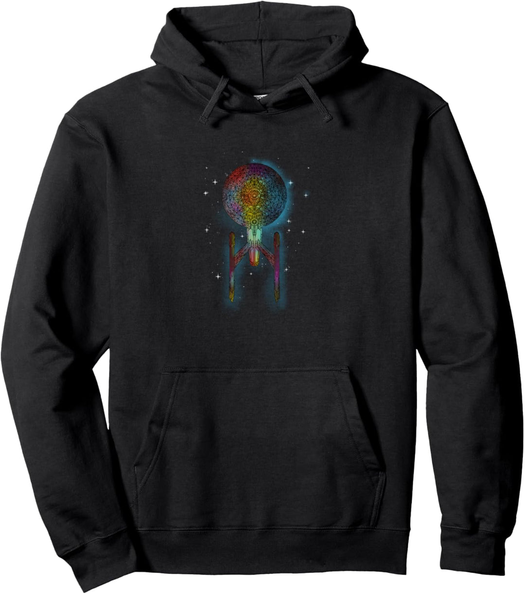 Star Trek: The Original Series U.S.S. Discovery Watercolor Pullover Hoodie
