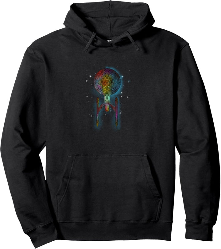 Star Trek: The Original Series U.S.S. Discovery Watercolor Pullover Hoodie