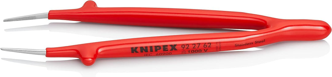 KNIPEX Universalpinzette isoliert auf SB-Karte tauchisoliert 150 mm, 92 27 62