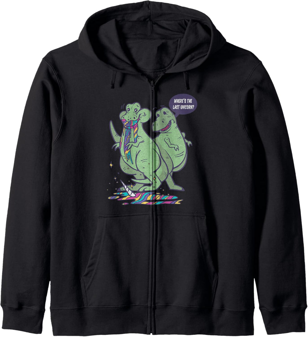 Lustiges T-Rex Einhorn Geschenk für Kinder Kapuzenjacke