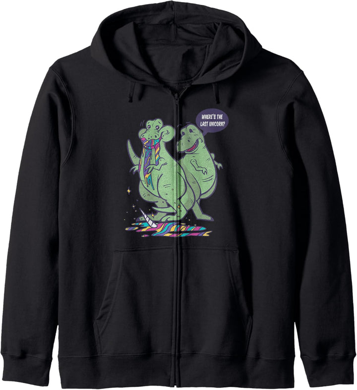 Lustiges T-Rex Einhorn Geschenk für Kinder Kapuzenjacke