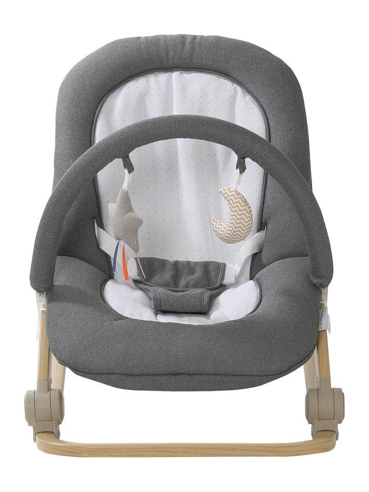 VERTBAUDET Babywippe mit Spielbogen BABYDREAM grau/weiss ONE SIZE